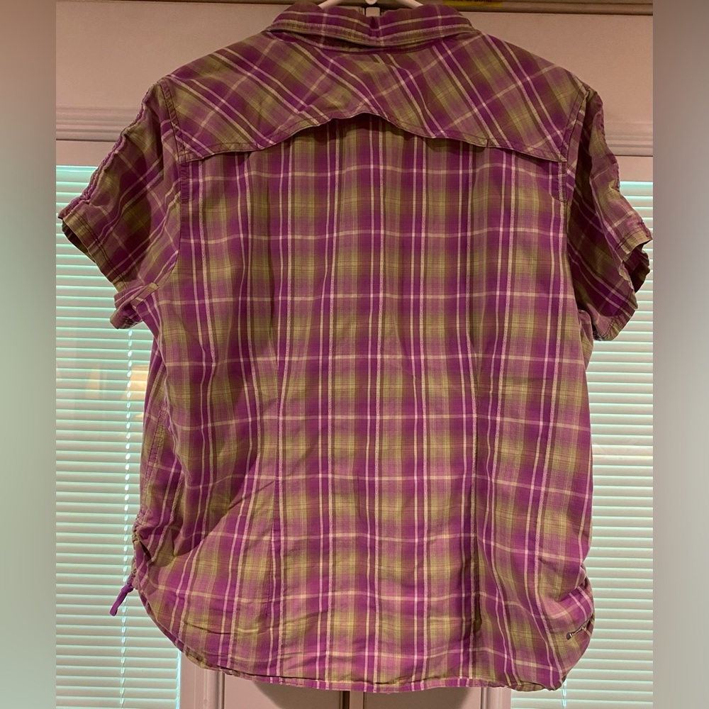 EUC North Face Hiking shirt. SZ XL/TG - Picture 6 of 7